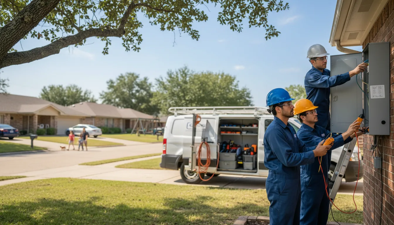 Certified electrician providing emergency electrical services in Weedsport, NY